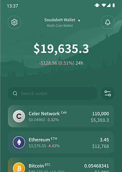 Mobile Crypto Wallet App